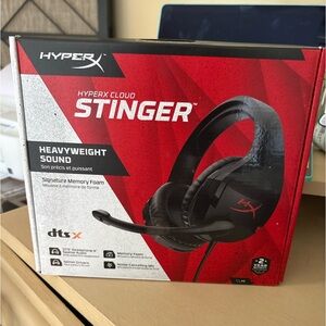Hype Black and Red Gaming Headset